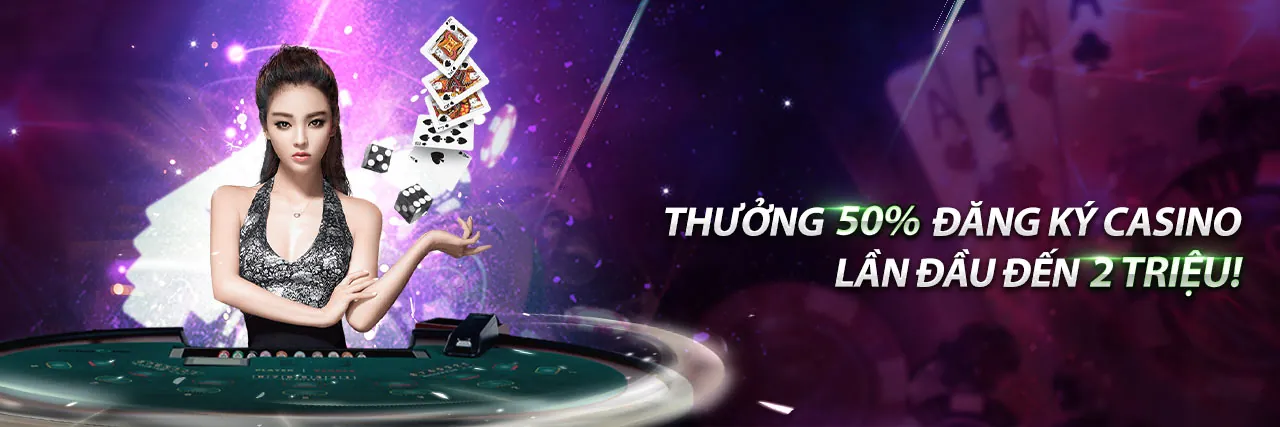 Sảnh casino trực tuyến hiện đại của hm88 app với các trò chơi đa dạng